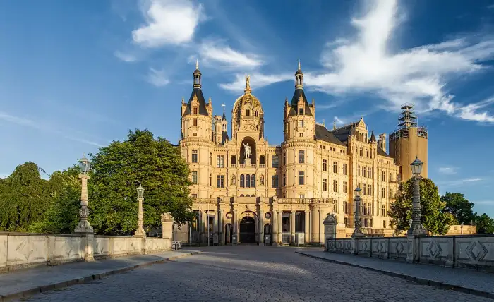 Schwerin, Ausschnitt aus dem Einsatzgebiet